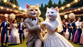 Surprise at Cat Couple's Wedding!😿😻#cat #cute #ai by Cute Cat 20,130 views 3 weeks ago 46 seconds