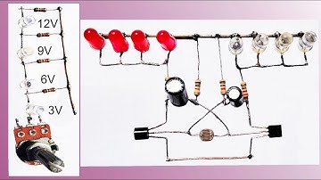 Top 2 electronic projects / Battery Level indicator and amazing led chaser