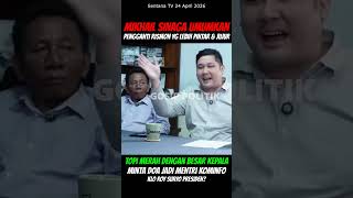 Mikhail Sinaga Umumkan Pengganti Rismon Yg Lebih Pintar &amp; Jujur Topi Merah Minta Doakan Jadi Mentri❓