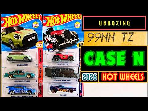 Unboxing - Hot Wheels 2026 Case N