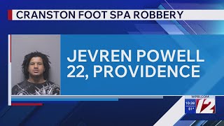 Providence man accused of robbing Cranston foot spa