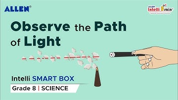 ALLEN Intelli SMART Box| Does light really travel in Straight Line| Science Activity Kit for Grade 8