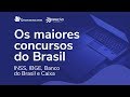 Os maiores concursos do Brasil | INSS, IBGE, Banco do Brasil e Caixa | AO VIVO