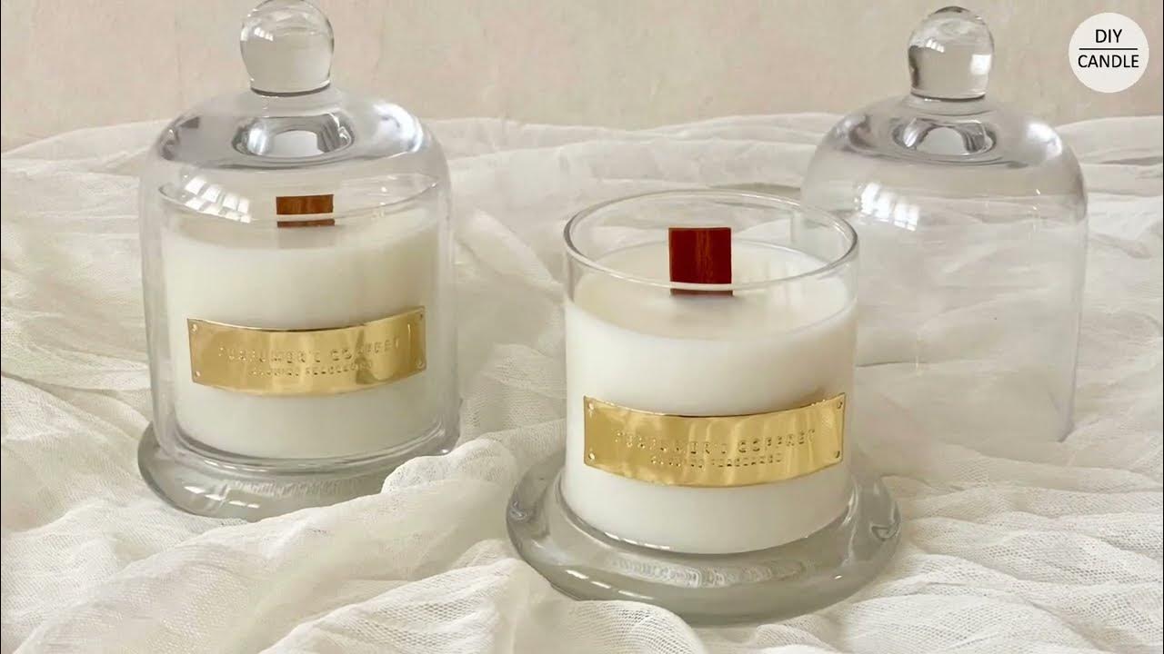 [SUB] Soy Wax Container Candle Making / DIY CANDLE RECIPE YouTube