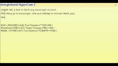 the best way to hack runescape accounts (real video)
