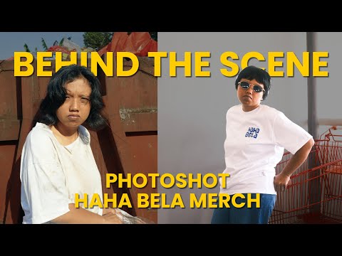 BEHIND THE SCENE FOTO SHOOT HAHABELA