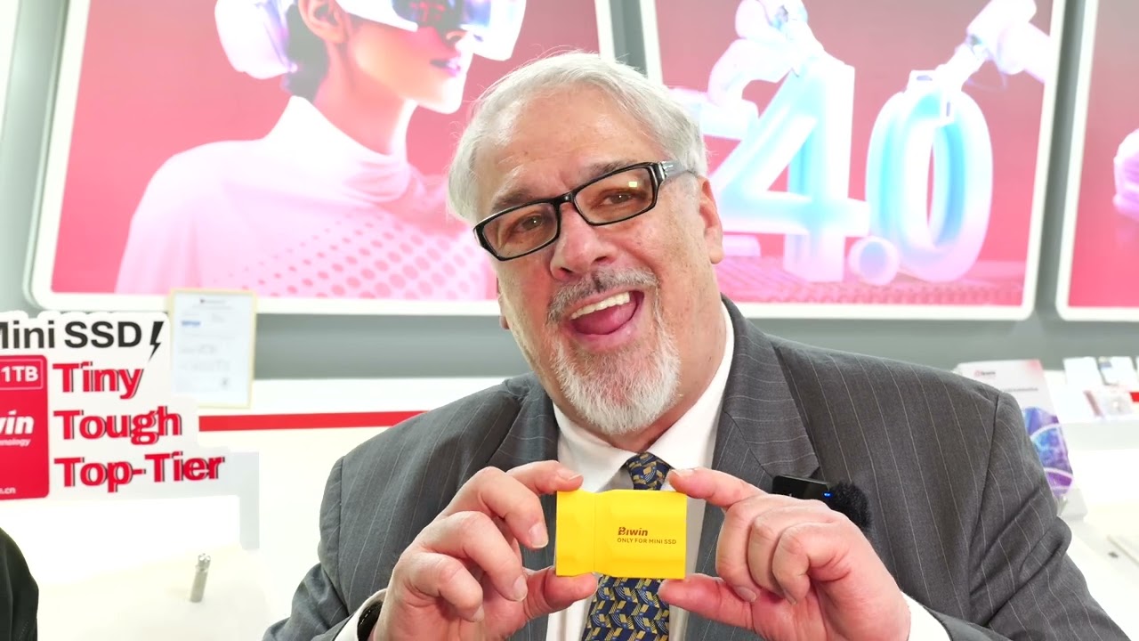 video BIWIN Mini SSD