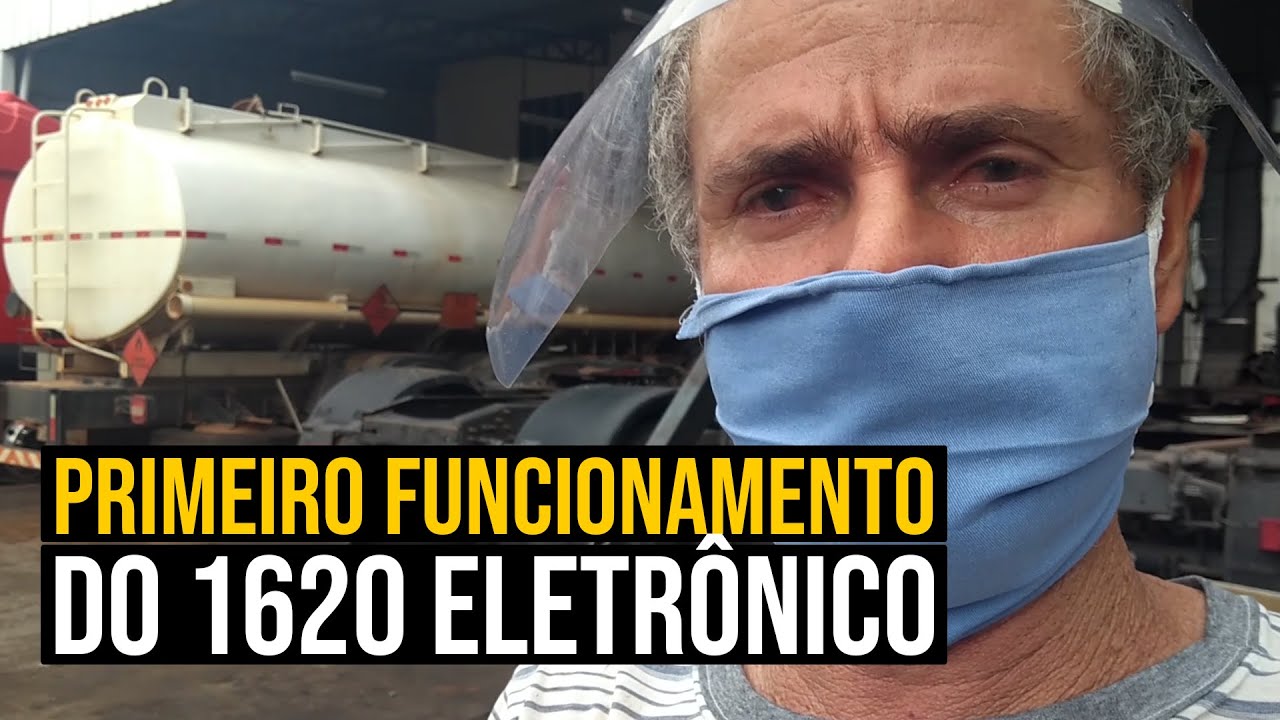 Primeiro funcionamento do 1620 eletrônico - YouTube
