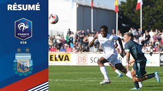 U16 : France-Argentine (0-2), le résumé