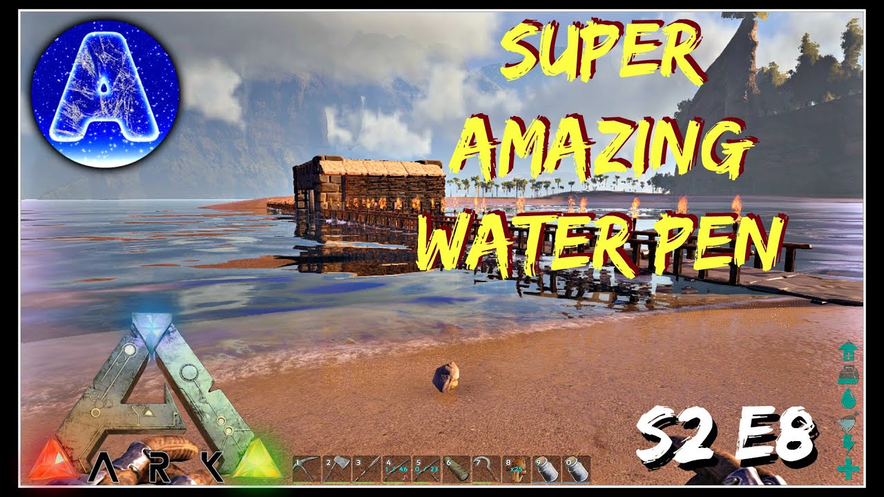 How to place water reservoir ark