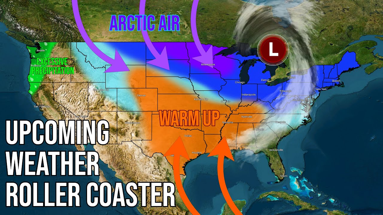 This Strong Storm System Is Going To Switch Things Up A Bit - YouTube