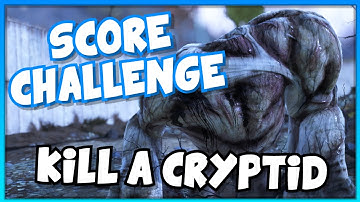 Kill a CRYPTID - SCORE Challenge | Fallout 76