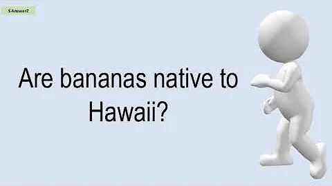 What fruits are actually native to Hawaii?