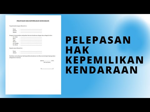 Video: Surat Pelepasan