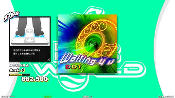 【DDR WORLD】 Waiting 4 u  DDT【SINGLE Basic6】 SPEED455 REVERSE