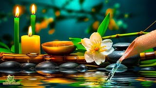 Beautiful Relaxing Piano & Deep Sleeping Music  Water Sound, Meditation Music, Bamboo,Calming Music