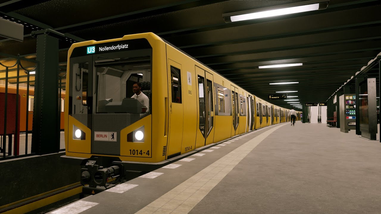 SubwaySim 2 | Führerstandsmitfahrt | BVG Hk | U3 Krumme Lanke nach Nollendorfplatz