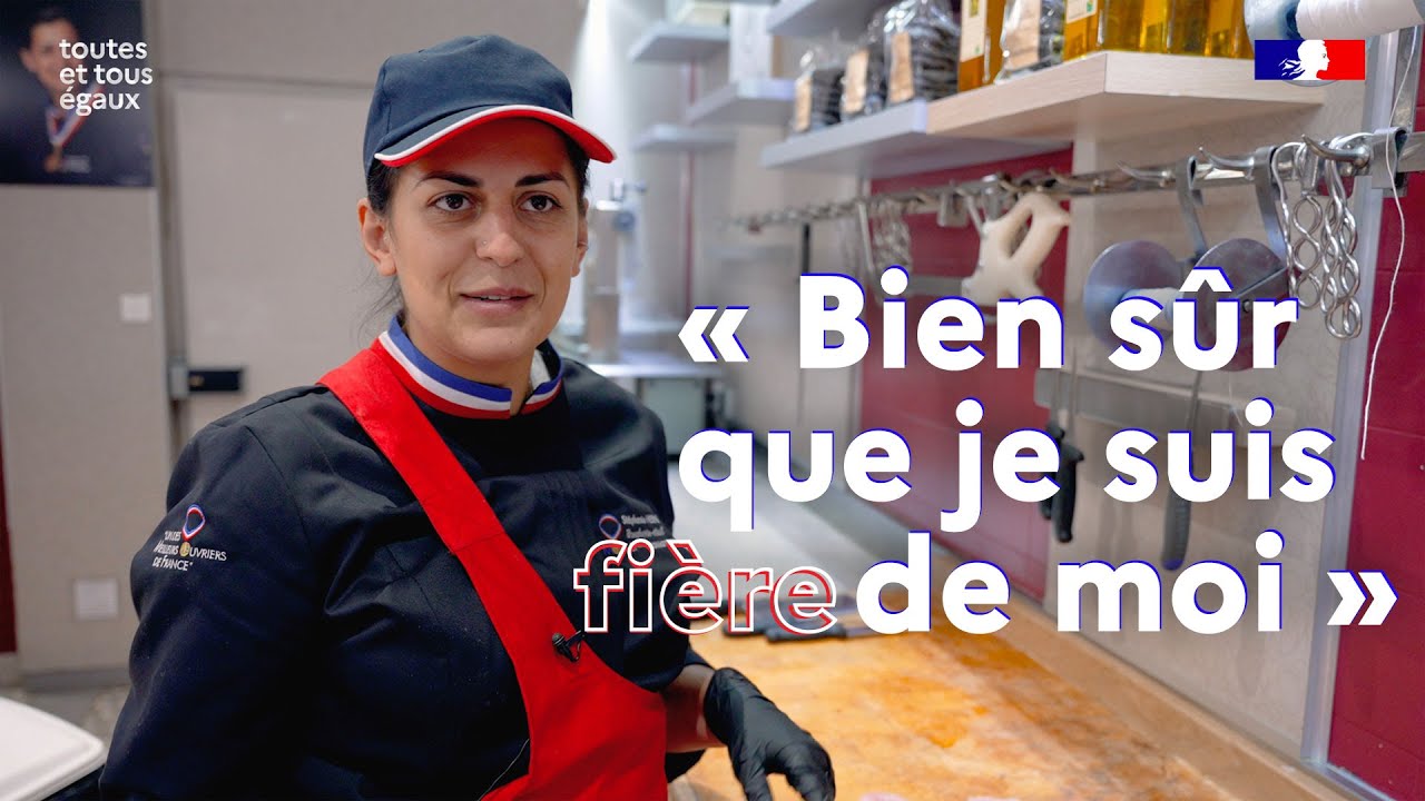 Une journée avec Stéphanie, première femme meilleure ouvrière de France en boucherie | Portrait