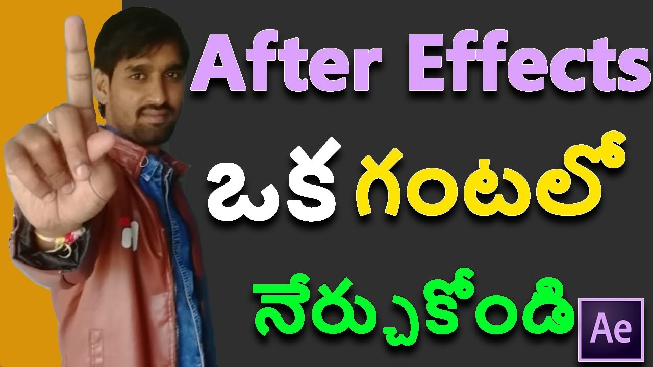 Learn Adobe After Effects CC Complete Tutorial in 1 Hour | After ...