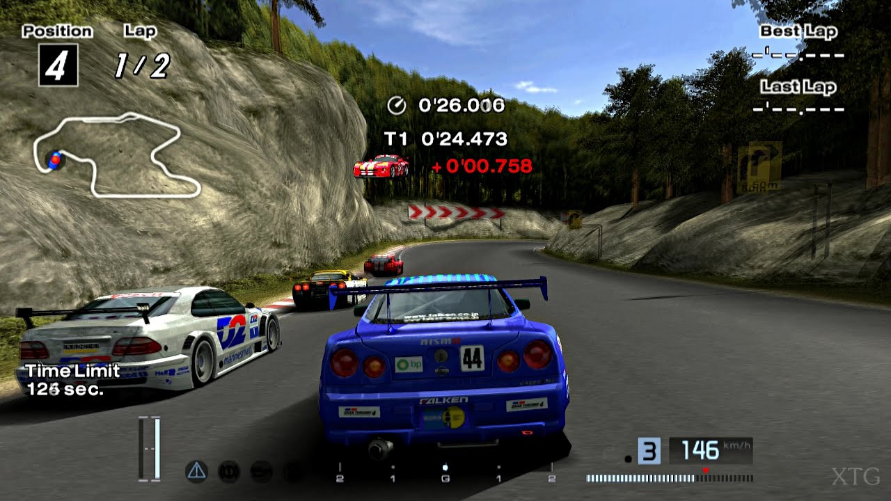 Gran Turismo 4 First Preview (DEMO) PS2 Gameplay HD (PCSX2 v1.6.0) 