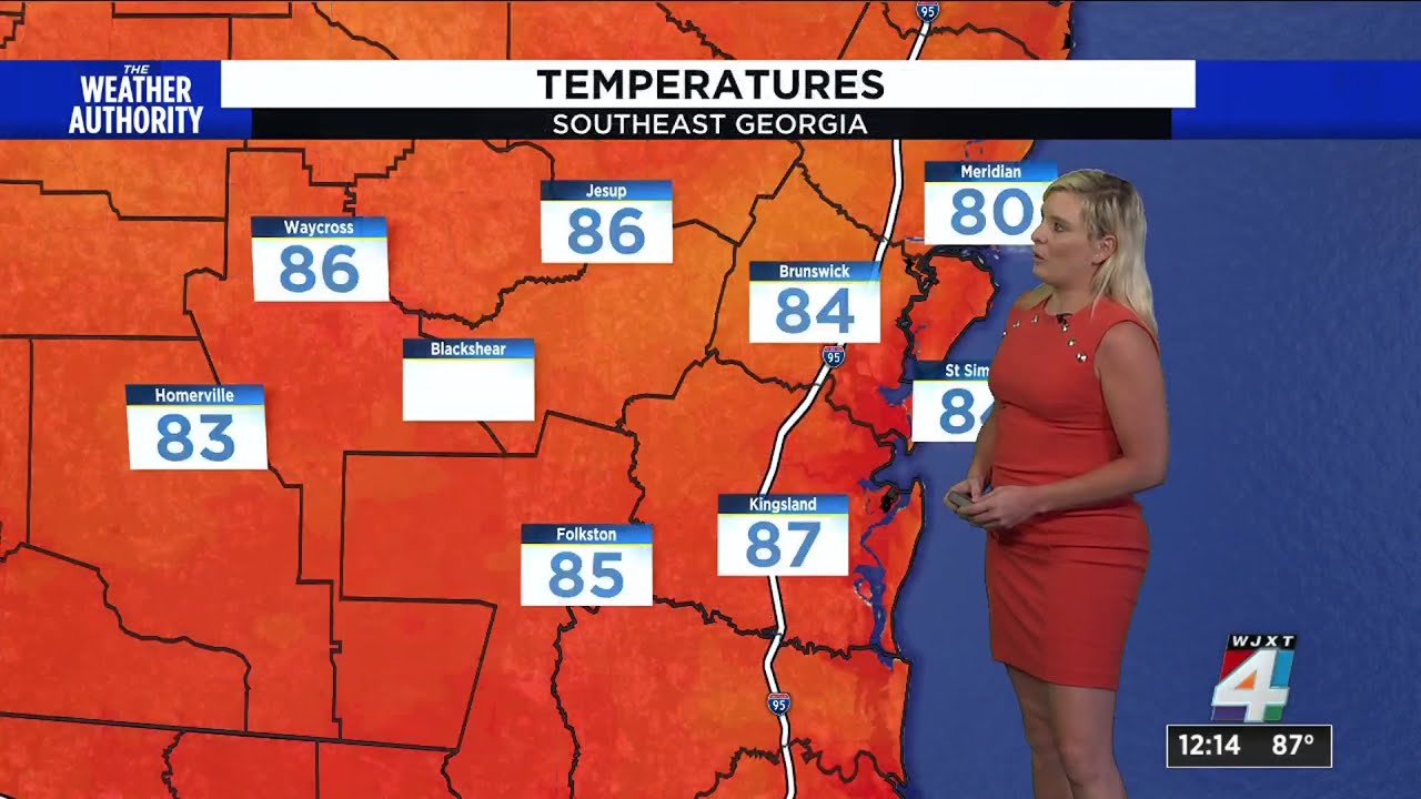 A hot day ahead with showers and storms in select spots.mp4 - YouTube