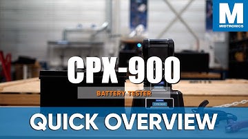 Midtronics CPX-900 Battery Tester Quick Overview