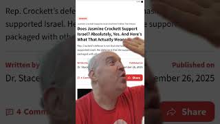 Cori Bush and the Manipulative Lies of Pro-Israel Centrist Jasmine Crockett