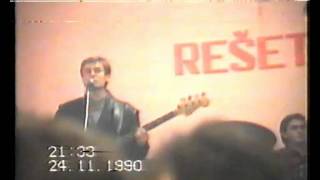 Video thumbnail of "CRNA RUŽA - Bez Tebe Je Gorko Vino - Rešetari,24.11.1990."