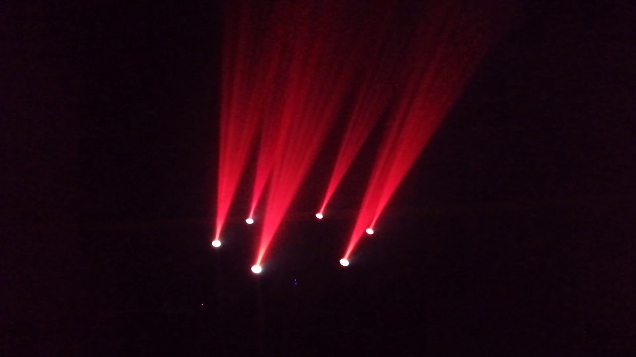 ZKYMZL LED Moving Head Light Spot 8 Color Gobos Light 25W DMX with Show KTV Disco DJ Party for Stage Lighting 
