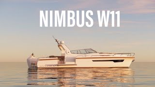 Катера Nimbus w 11 и Нимбус 365 Coupe. Классика и авангард #bootdusseldorf2024 #катерскаютой