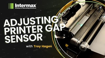 Adjust Gap Sensor of Your Barcode Printer (ft. Zebra ZT411) | Intermax
