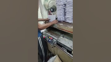 perfect binding machine book binding work 📚📖#trending #bookbinding #video #shorts