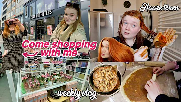 Shoppen gehen, Haare tönen, backen - Weekly vlog I Meggyxoxo