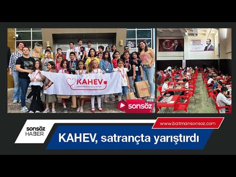 KAHEV, satran&ccedil;ta yarıştırdı