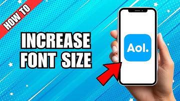 How to Increase Font Size on AOL Mail