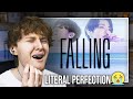 LITERAL PERFECTION! (Falling Cover by JK of BTS | Reaction)