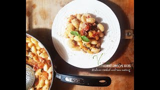 UNDER 10 MIN GOURMET DINNER - VEGAN FRESH TOMATO GNOCCHI | Connie's RAWsome kitchen