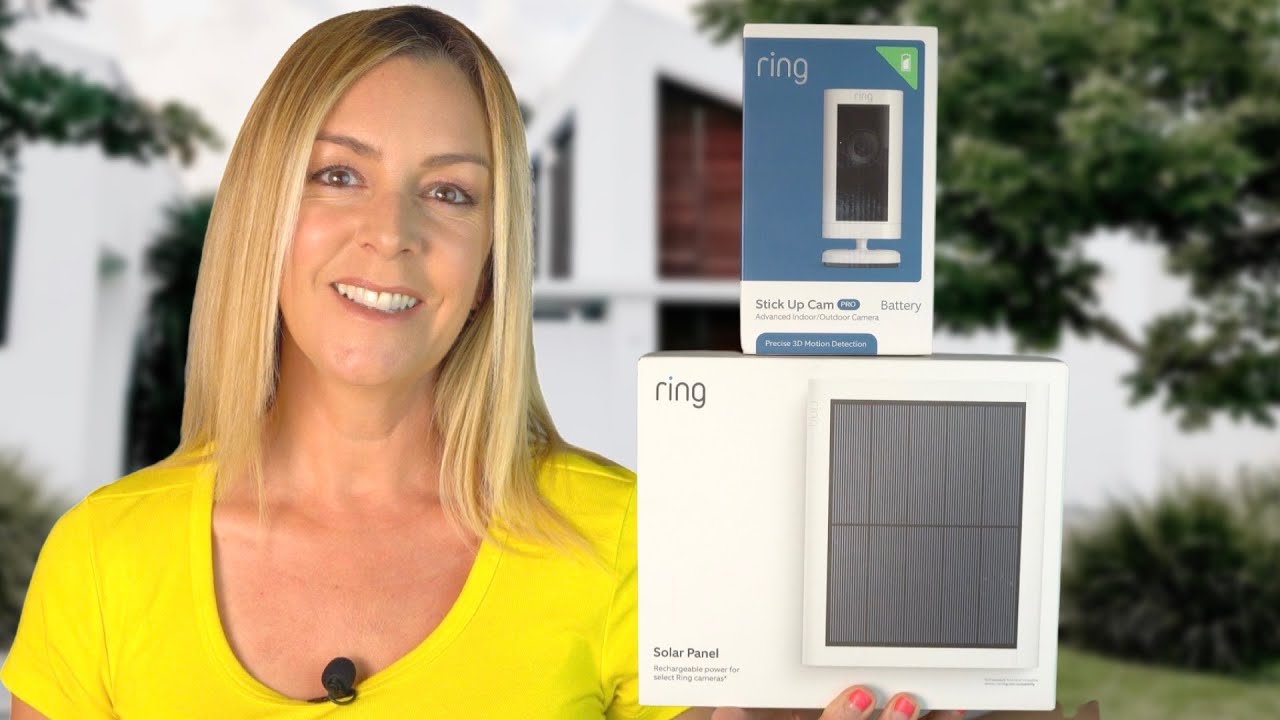 Ring Stick Up Cam Pro Solar hands-on review - YouTube
