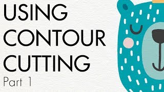 Using Contour Cutting with Opaque Heat Transfer Paper Part 1 : Silhouette Studio 4