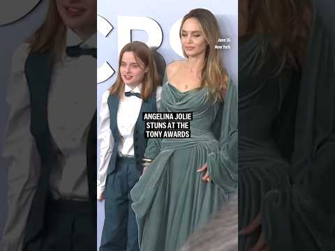 Angelina Jolie stuns