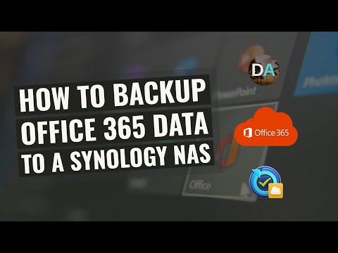 How To Backup Microsoft Office 365 Data To A Synology NAS Using Active Backup For Microsoft 365
