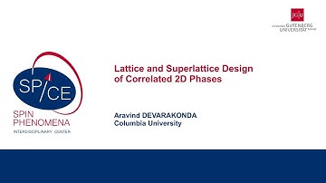 Talks - Young Research Leaders Group Workshop 2025 - Aravind DEVARAKONDA, Columbia University