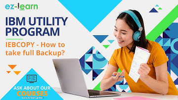 IBM Utility Program - IEBCOPY (JCL explaining copying all members from one PDS to other)