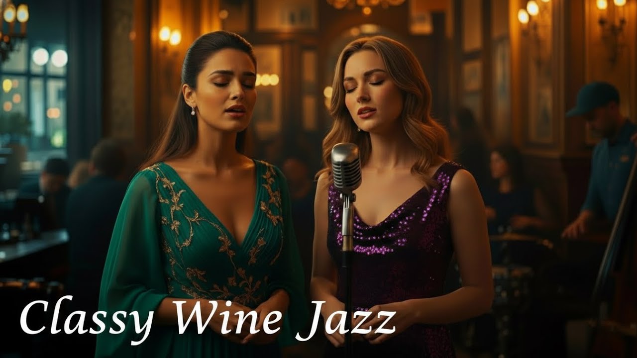 Classy Wine Jazz 🍷 Elegant Instrumental Music for Fine Dining & Sophisticated Parties (1 Hour)