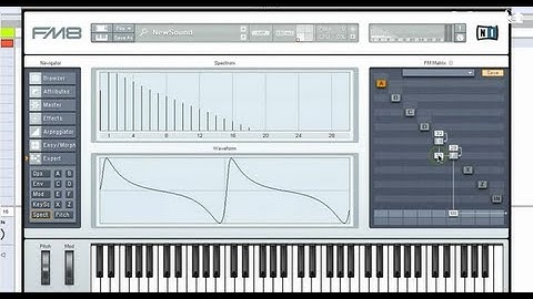Native Instruments FM8 Tutorial: Sound Design Using the Arpeggiator + Morphing