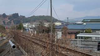 2024/12/31　普通列車(キハ200)走行@光岡～日田間