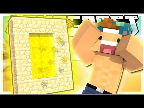 TELEPORTING TO THE DESERT DIMENSION! | THE 8 PORTALS (Minecraft Map) #1