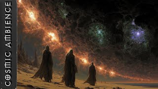 Soundtrack for the lonely desert planet under three suns  | Cosmic Fantasy Ambient Music