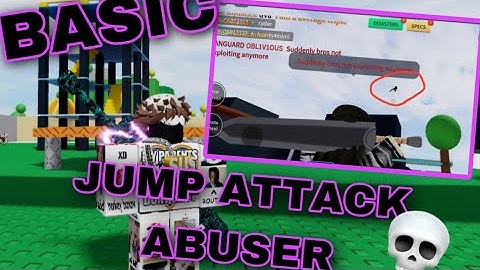 Report this jump attack bug abuser to combat warriors discord server his username is Baconiteractive