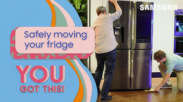 How to safely move your Samsung refrigerator | Samsung US